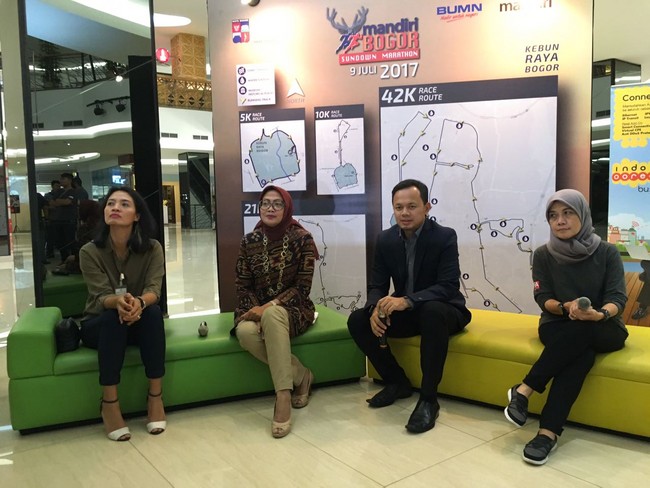 Serunya Mandiri Bogor Sundown Marathon, Diikuti 3500 Pelari