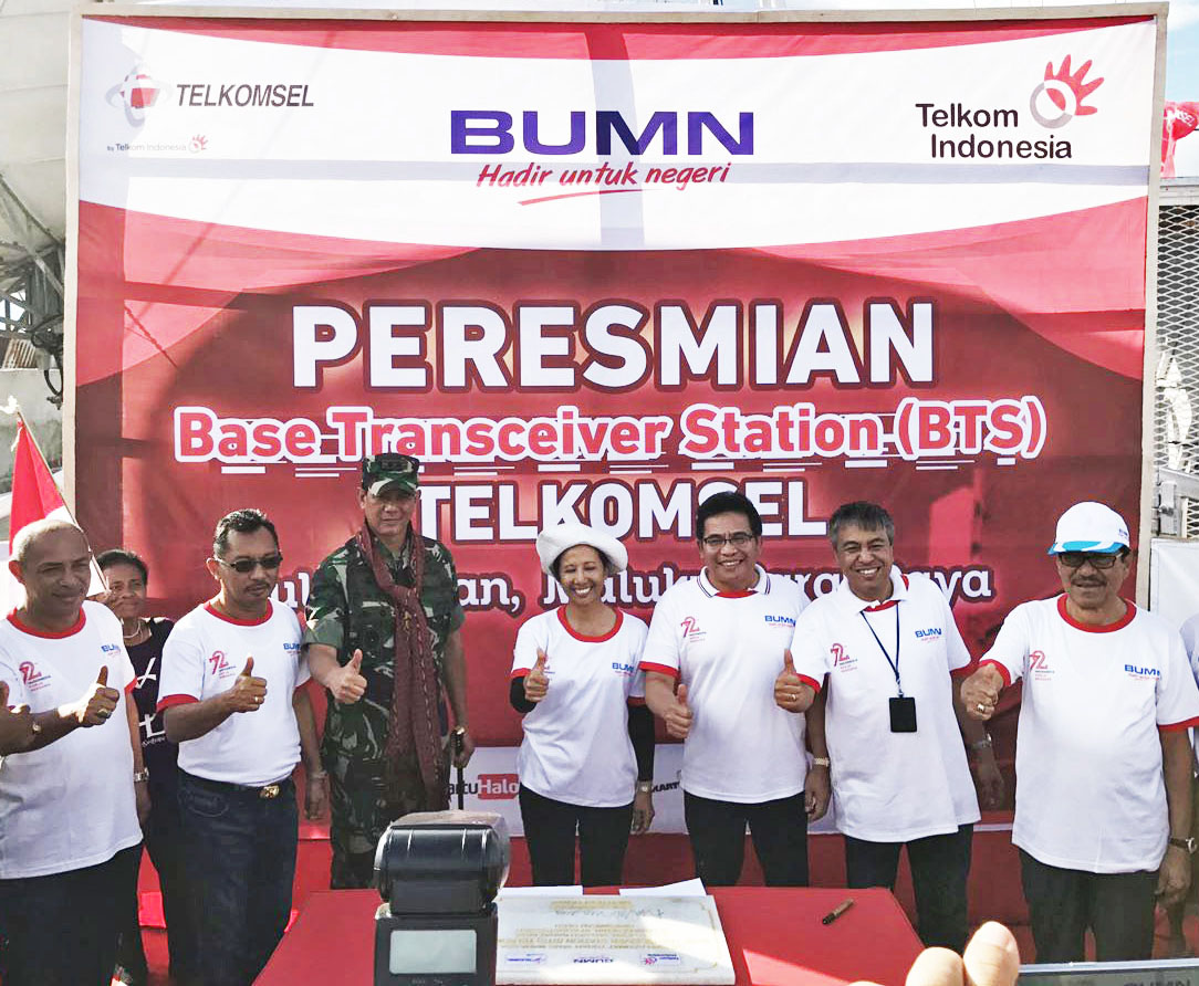 Layanan Telkomsel Kini Hadir di Pulau Liran