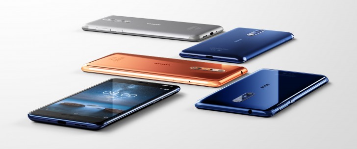 Nokia 8 Hadir dengan Kamera Ganda Lensa Zeiss dan Audio OZO