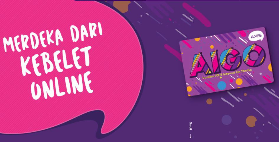Mudah Pilih Paket Internet Axis dengan Voucher AIGO