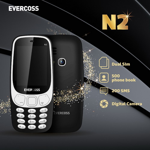 Demi Kuasai Pasar Feature Phone, Evercoss Hadirkan New N2 yang Murah Meriah