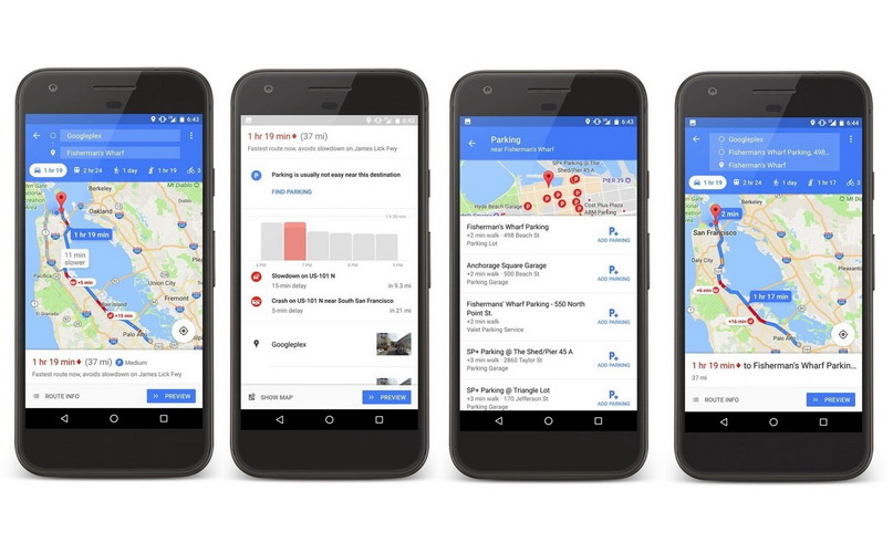 Google Maps Kini Dilengkapi Informasi Parkiran Umum
