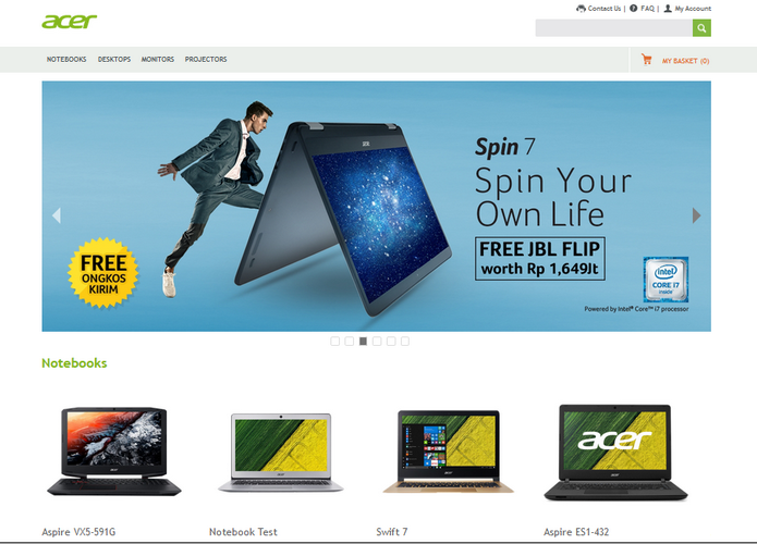 Acer Tawarkan Berbagai Promo Pada Peluncuran Official eStore