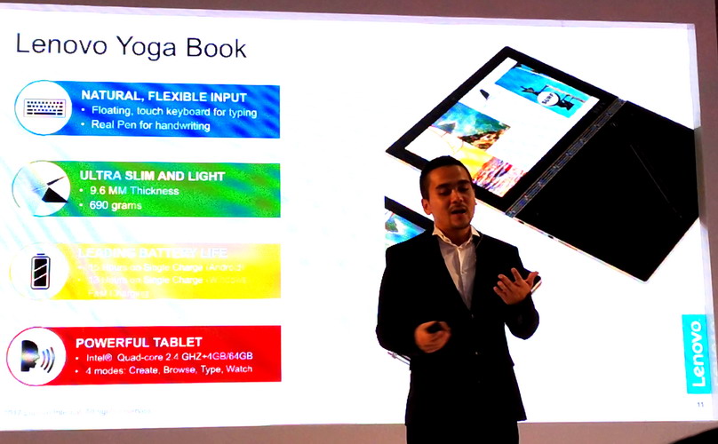 Lenovo Yoga Book, Laptop 2-in-1 untuk Para Desainer