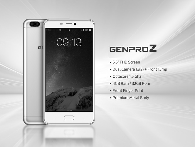 Usung Kamera Ganda, Genpro Z Hadir dengan Harga Spesial di Lazada