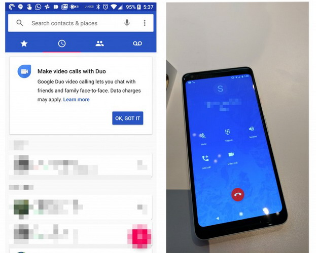 Video Call Pada Pixel Lebih Mulus dengan Pengintegrasian Google Duo