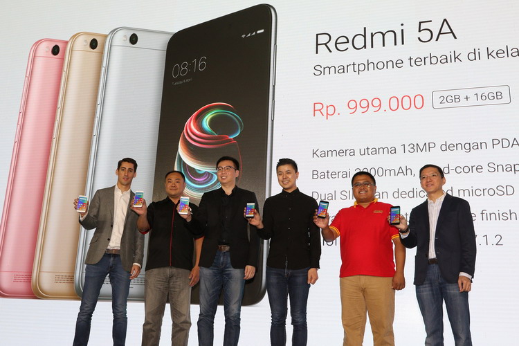 Xiaomi Redmi 5A Gebrak Pasar Smartphone Indonesia dengan Harga Rp 999 Ribu