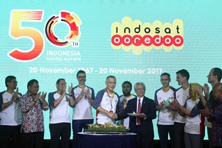50 Tahun Indosat Kukuhkan Komitmen Bangun Masyarakat Digital Indonesia