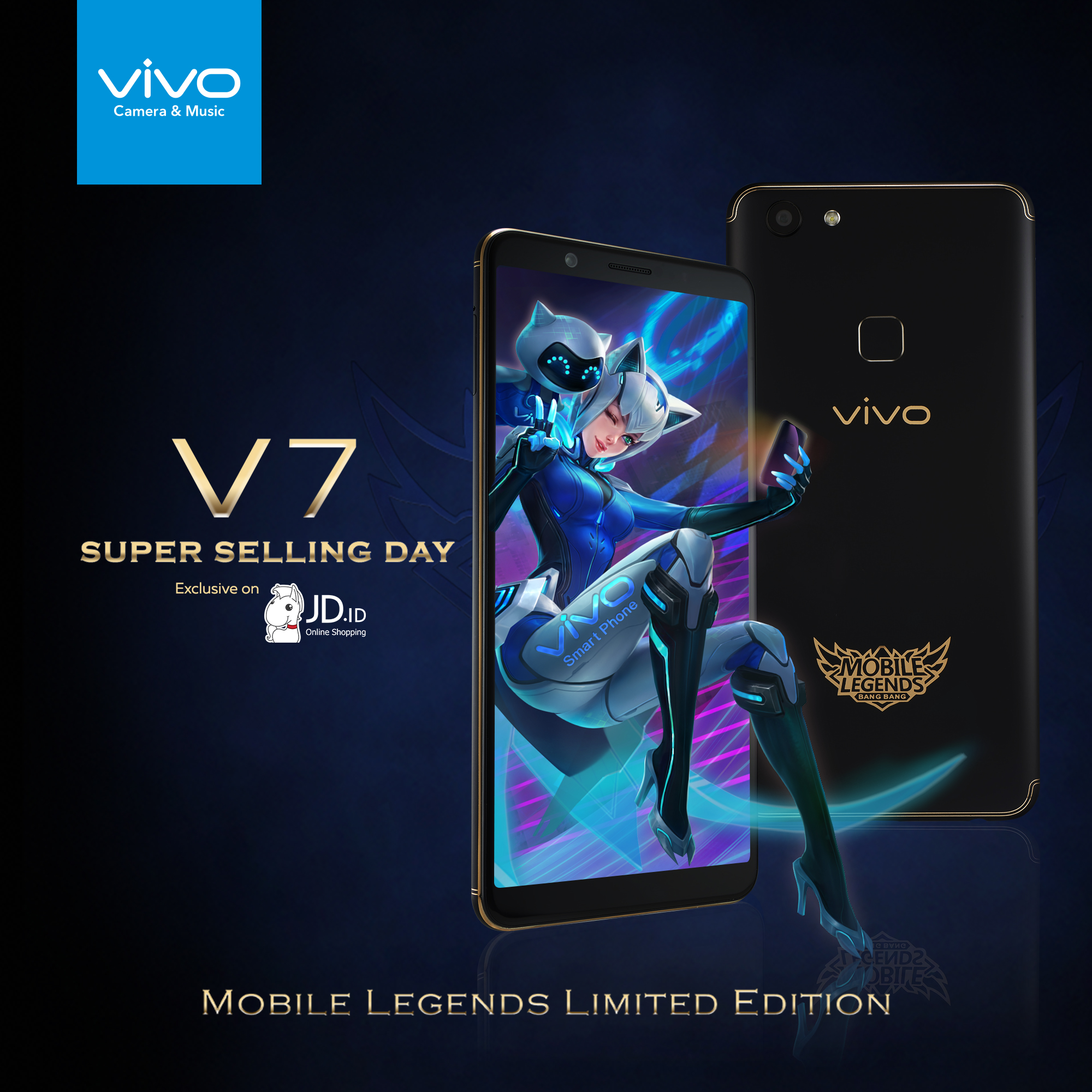 Vivo V7 Mobile Legends: Bang Bang Resmi Dijual Hari Ini