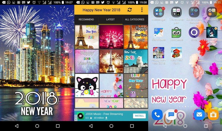 Happy New Year 2018 Siap Semarakkan Wallpaper di Tahun yang Baru