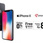 Smartfren Bandrol iPhone X 64 GB Hanya Rp 8 Juta