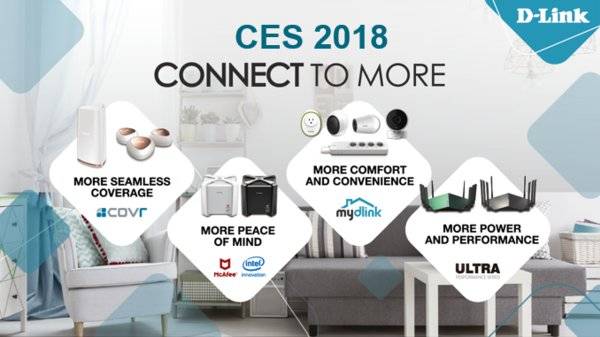 CES 2018: D-Link Kenalkan New Connected Innovations