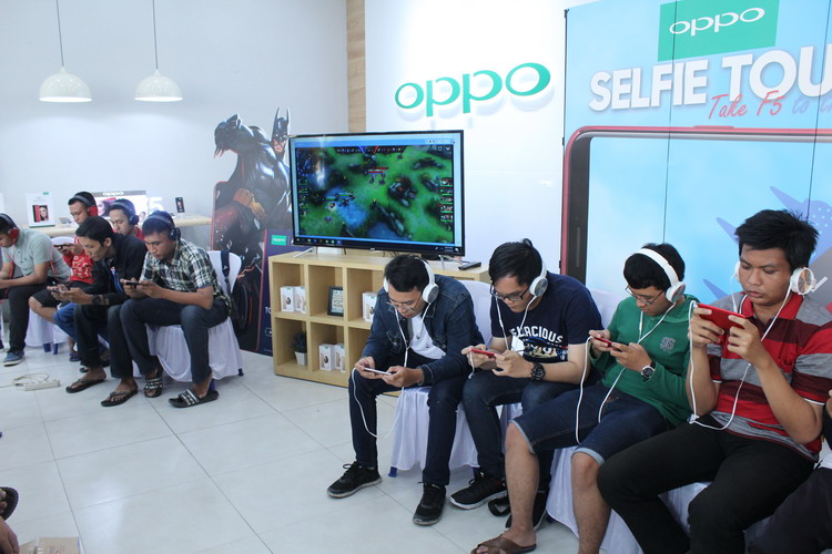 #OPPOF5xAOV Tournament Jaring Tim Terbanyak di Banjarmasin