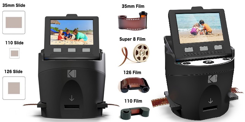 KODAK SCANZA Digital Film Scanner Konversi Film Jadi JPEG