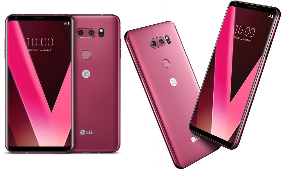 CES 2018: LG Luncurkan Warna Baru Raspberry Rose untuk LG V30