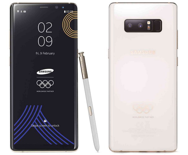 Samsung Ungkap Galaxy Note8 Edisi Terbatas PyeongChang 2018