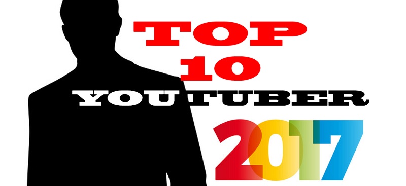 10 Youtuber Terkaya 2017