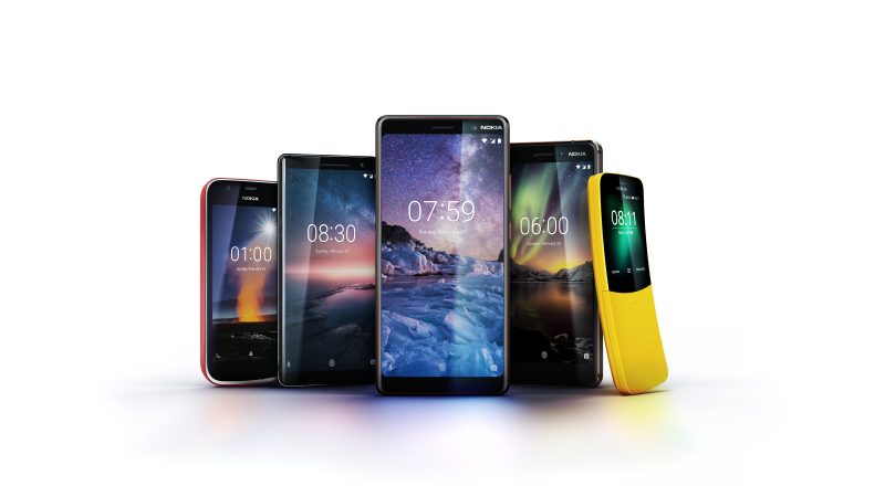 Nokia Perkenalkan Lima Smartphone Baru