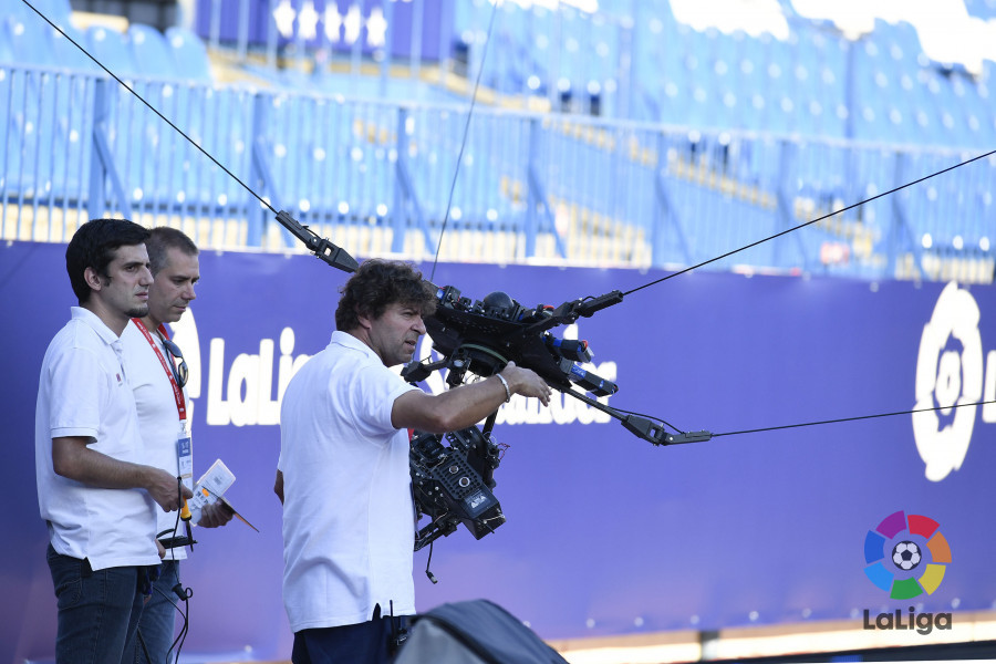 Skycam Hasilkan Sudut Pandang Unik dalam Siaran LaLiga.