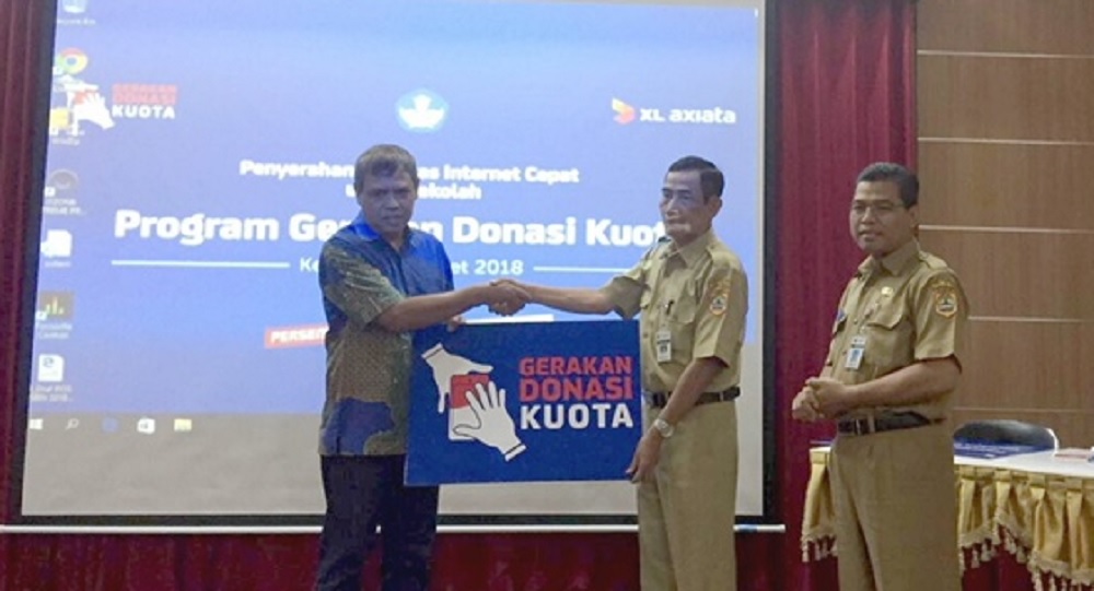 XL Axiata Donasi Kuota ke 120 Sekolah di Jateng