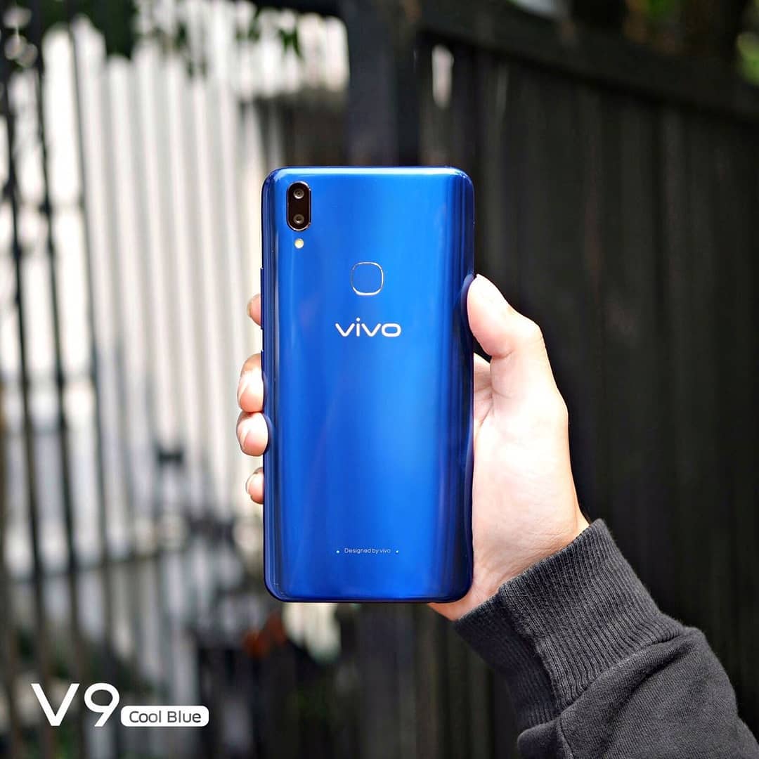 Kamera Vivo V9 Cool Blue Semakin Cerdas