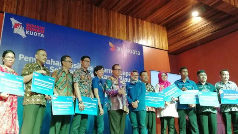 XL Axiata Salurkan Kuota Internet Cepat ke 75 Sekolah di Kepulauan Riau