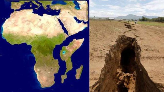 VIRAL! Benua Afrika Dikabarkan Akan Terbelah