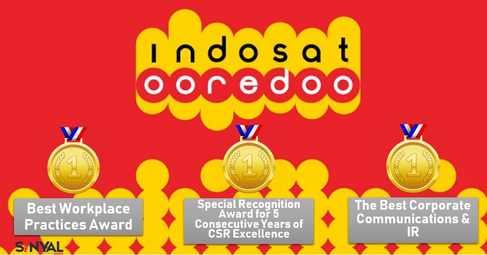 Indosat Ooredoo Raih 3 Penghargaan Internasional