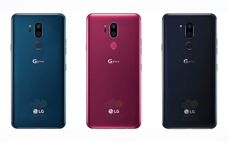 Bocor Tiga Varian Warna LG G7 ThinQ