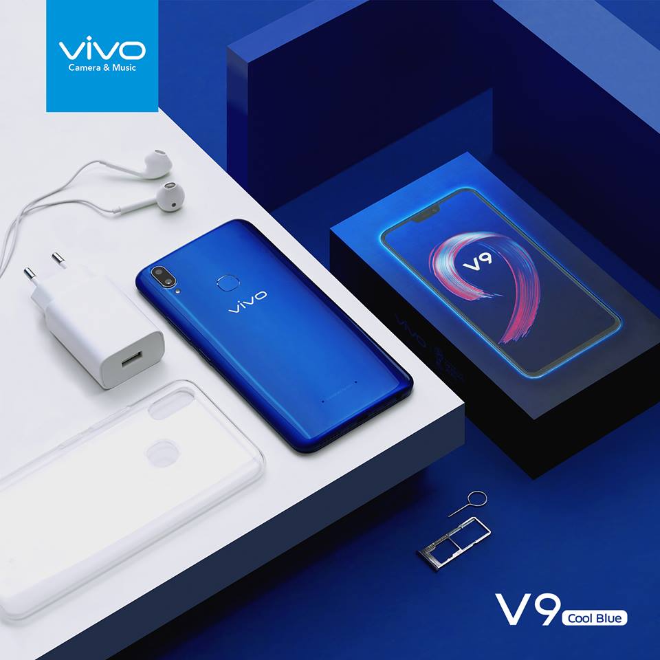 3 Aplikasi Menarik Vivo V9 Cool Blue Limited Edition