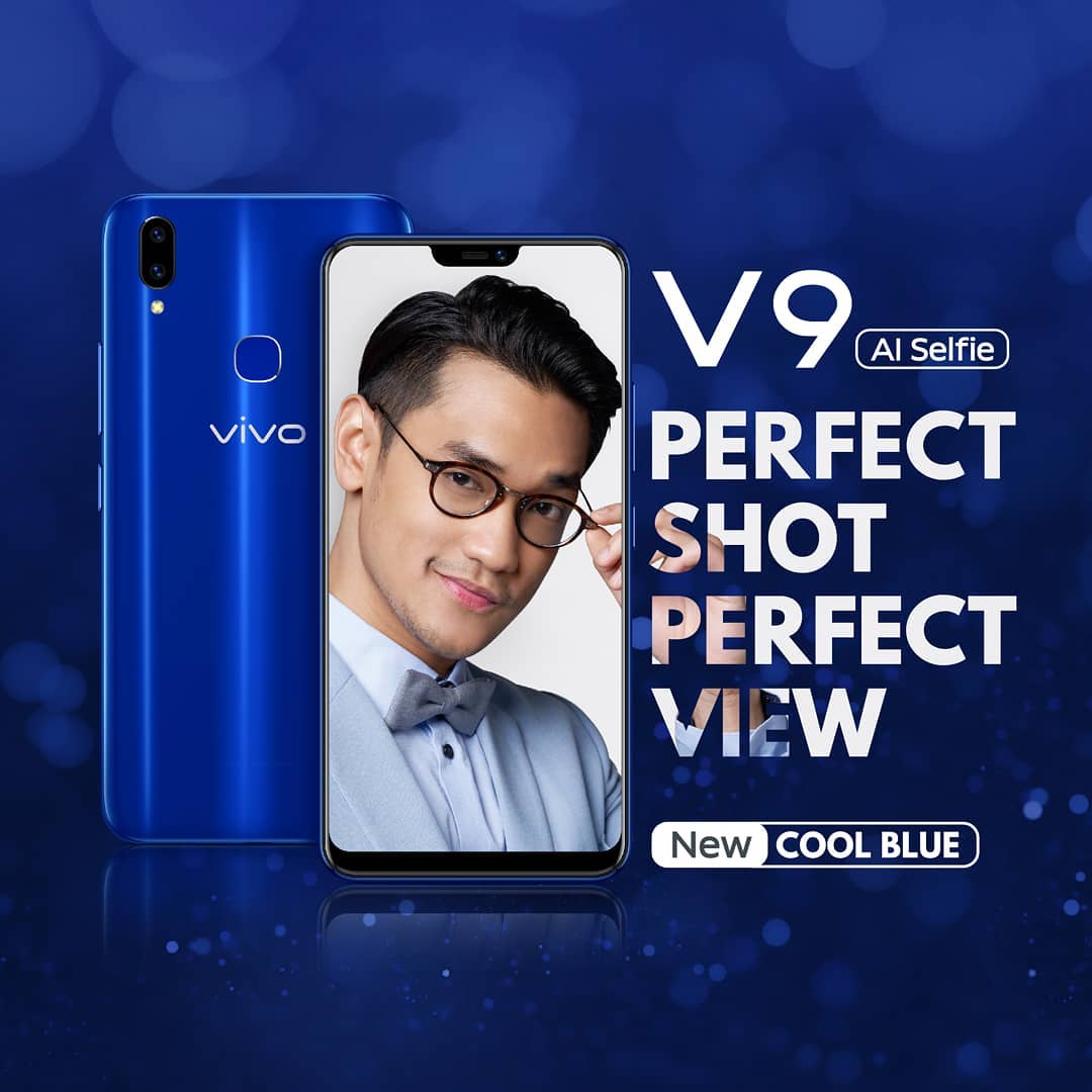 Vivo V9 Cool Blue Limited Edition, Smartphone Esensial untuk Millennials