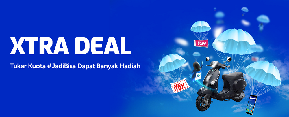 XL Xtra Deal; Tukar Kuota Jadi Hadiah
