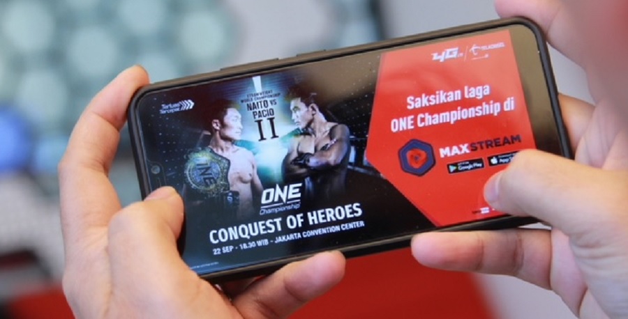 Telkomsel Kerjabareng ONE Championship Perkaya Konten MAXStream