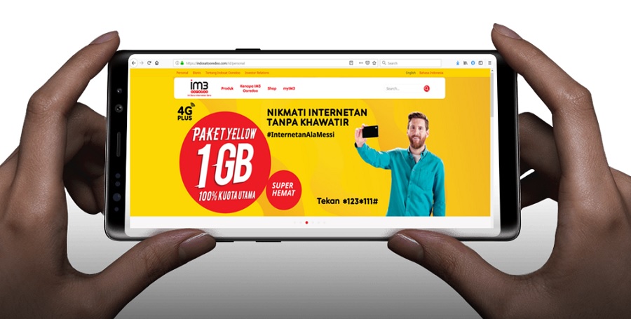 IM3 Ooredoo: Yellow, Paket Data Internet Termurah