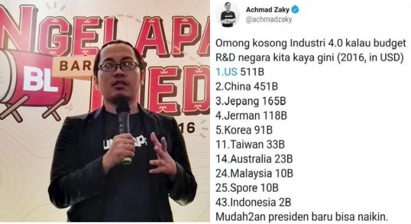 CEO Bukalapak Klarifikasi Soal Cuitan “Presiden Baru”