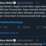 Tagar #TidakAtasNamaSaya