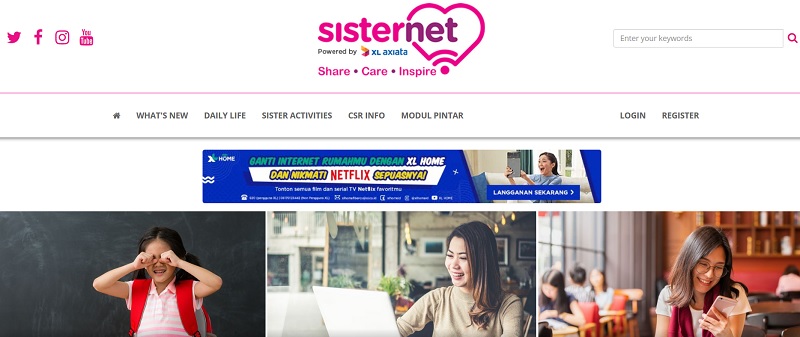 Berita XL: Sisternet, Sahabat Kaum Perempuan Soal Apa Saja
