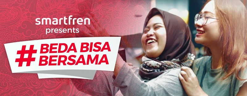 Smartfren Bikin Gerakan #Bedabisabersama Indonesia Unggul