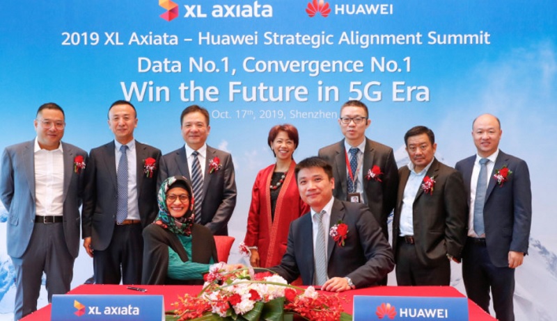 Berita XL: XL Axiata Gandeng Huawei Siapkan 5G