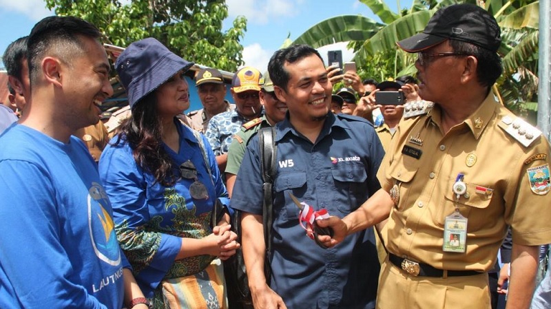 XL Axiata Pasang BTS USO di Pesisir Barat Lampung