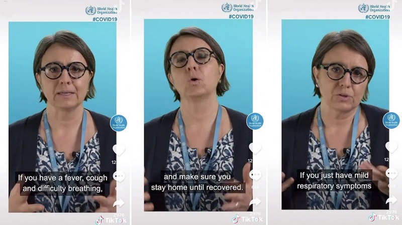 WHO Gunakan TikTok Sebar Info Covid-19