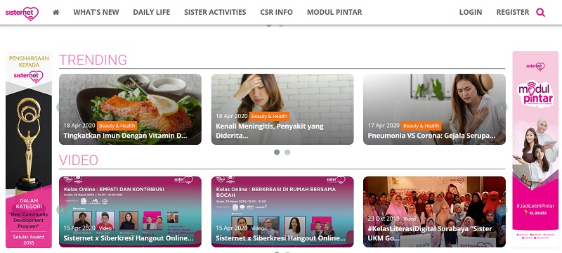 XL Corner: Sisternet, “Rumah Pintar” Kaum Perempuan Indonesia