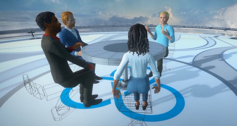 Rapat Masa Depan dengan Kacamata VR HTC Vive