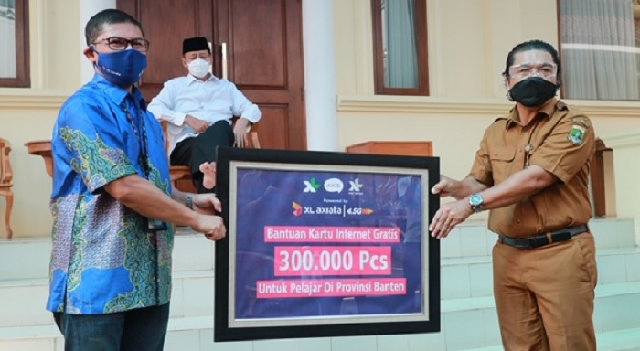 XL Axiata Sebarkan 300 Ribu Paket Data untuk Pelajar Banten