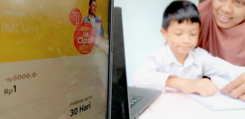 IM3 Ooredoo Hadirkan Paket IMClass 30GB Hanya Rp1 untuk PJJ