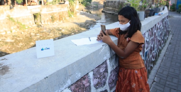XL Axiata Bantu Sekolah Sungai di Yogya