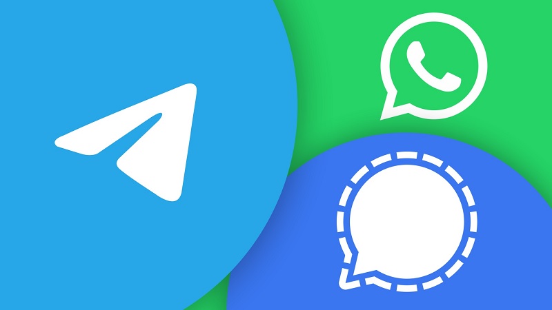 Telegram dan Signal Mendulang Untung, Mengangkangi WhatsApp