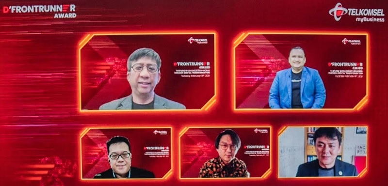 Telkomsel Gelar D’Frontrunner Award untuk Korporasi