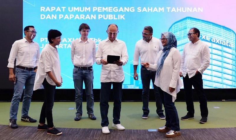 Performa XL Axiata Tahun 2020 Positif