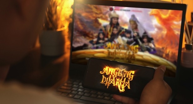 Angling Dharma di MaxStream Telkomsel